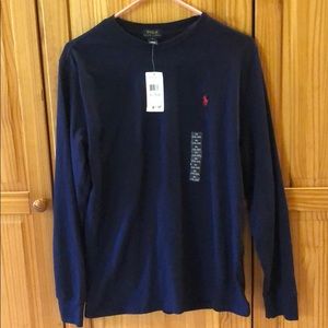 Polo Ralph Lauren dark blue long sleeve shirt
